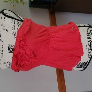 Hollister tube top, waist accentuated